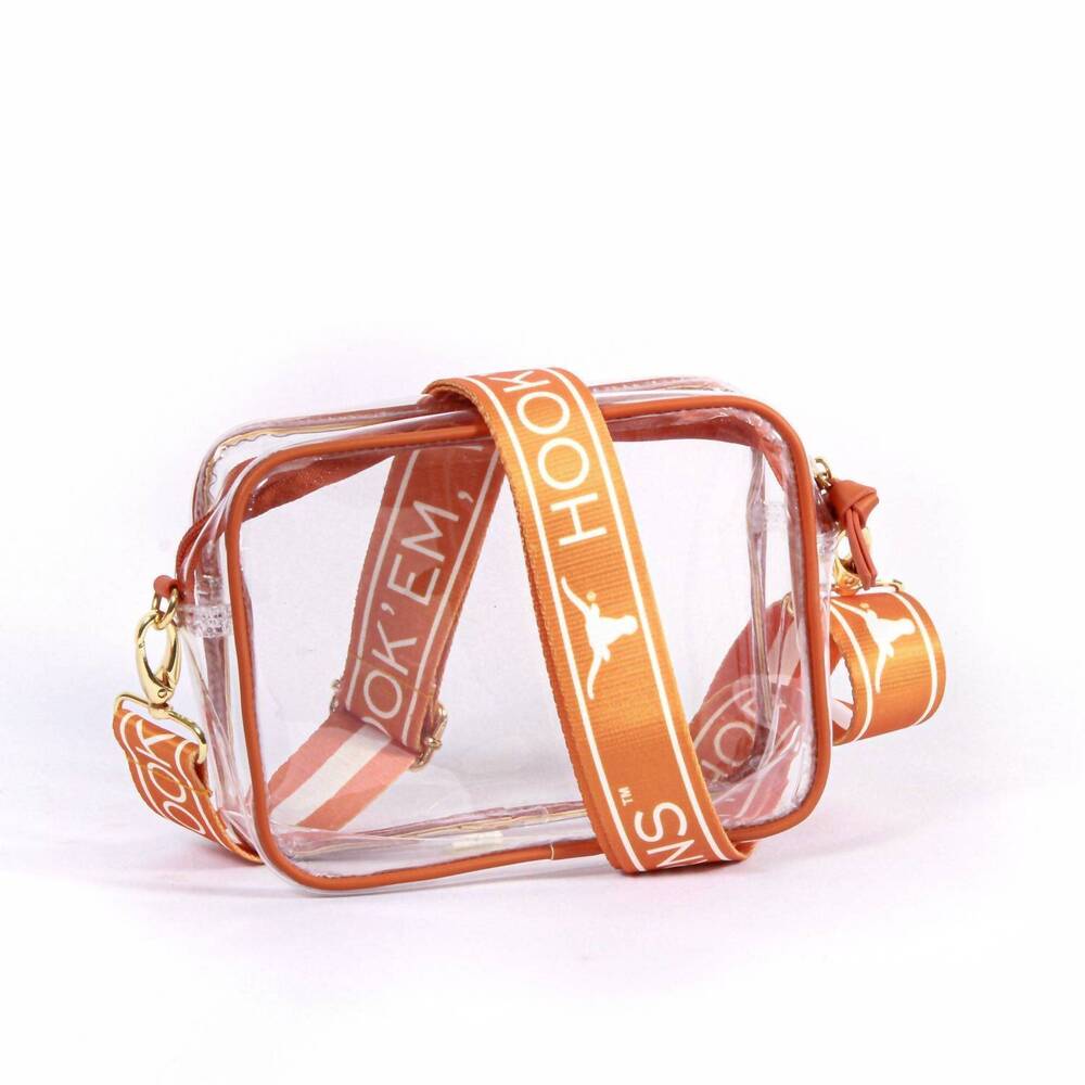 NEW DESDEN women's bridget with two sets of straps purse in clear